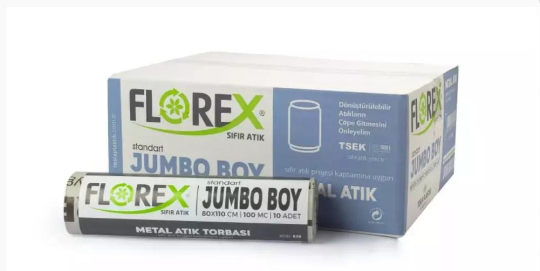  Florex Metal Atık Torbası Standart Jumbo