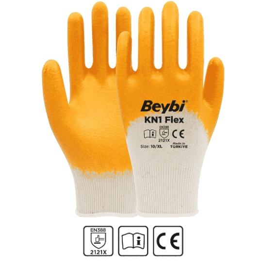 BEYBİ KN1 Flex Pamuk Nitril Eldiven